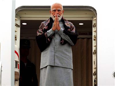 PM Modi embarks on three-nation tour to Jordan, Ethiopia, Oman
