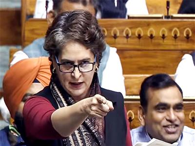 Priyanka Gandhi to oppose Viksit Bharat G RAM G Bill to rename MNEREGA at 12 noon in LS