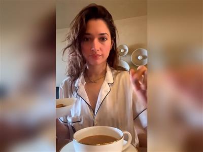 Tamannaah Bhatia shares her desi-style of enjoying tea in private