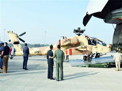 Army receives final batch of Apache AH-64E attack helicopters, to be deployed in Jodhpur