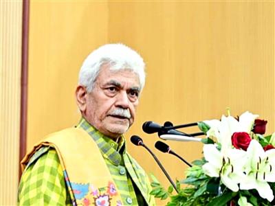 Jammu & Kashmir: Lieutenant Governor Manoj Sinha chairs UT Level Security Conference