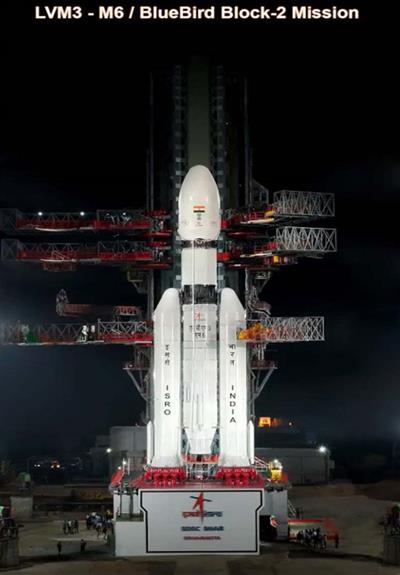 ISRO to launch BlueBird Block-2 satellite of US' AST SpaceMobile on Dec 24