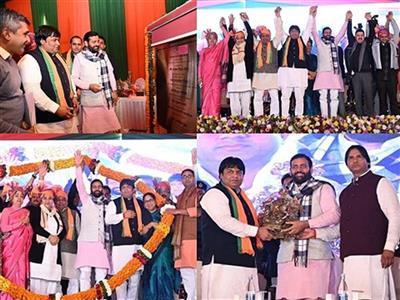 CM Saini announces multiple development projects for Gurugram ahead of New Year