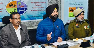 National Road Safety Month–2026 Launched in Punjab, Government Focuses on Reducing Road Accidents
