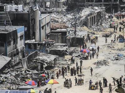 Gaza reconstruction plan may create openings for Indian firms