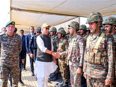 Rajnath Singh greets Indian Army on 78th Army Day, hails soldiers 'indomitable courage and sacrifice'