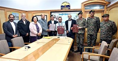 MoU signed to promote medicinal plants cultivation in border areas of the State