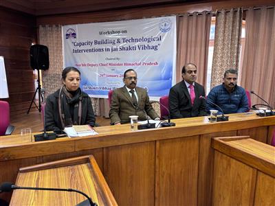 CS chairs workshop on Capacity Building and Technology intervention in Jal Shakti Department