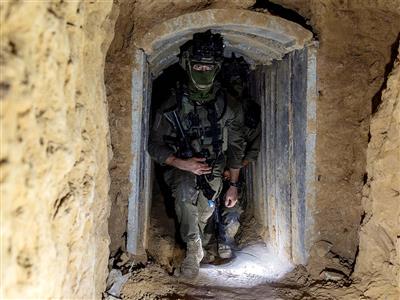 Israel destroys Khan Yunis Tunnel hundreds of meters long