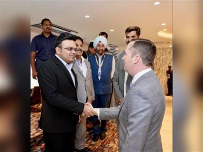 'We discussed the exponential growth of cricket': USA ambassador to India meets ICC chair Jay Shah