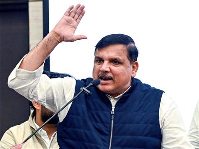 AAP MP Sanjay Singh gives zero-hour notice in Rajya Sabha on demand for strong road safety laws