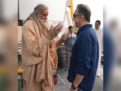 Big B meets Kamal Haasan as they begin ‘Kalki 2’ shoot: Working together after ages