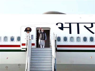 PM Modi departs for Israel, says visit will set new goals for strategic ties