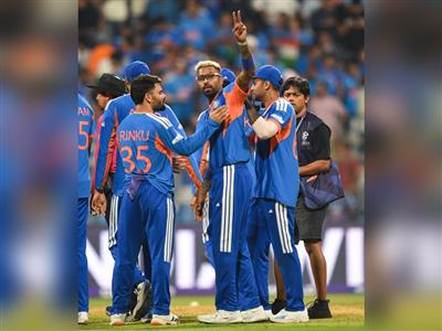 T20 WC: Numbers game from India's thrilling 7-run win over England
