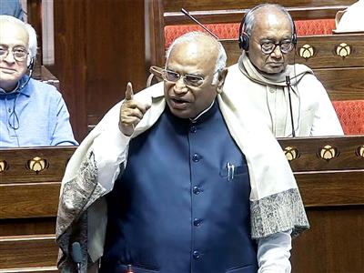 Parliament Session: Rajya Sabha LoP Mallikarjun Kharge submits notice to seek discussion on India's energy security