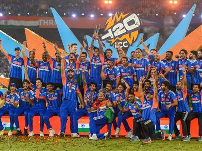 BCCI announces massive Rs 131 crore cash reward for T20 World Cup-winning Team India