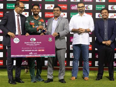 3rd ODI: Tanzid, Taskin, Mustafizur shine as Bangladesh beat Pakistan to clinch series