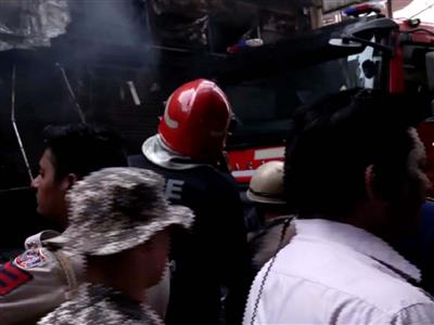 Delhi: Six dead after massive fire at residential building in Palam