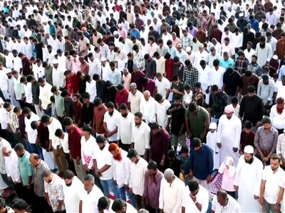Ramadan special prayers held at Ayesha Mahal in Coimbatore