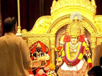 Devotees offers prayers across India on the second day of Chaitra Navratri