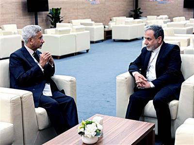 Jaishankar extends Eid greetings to Iran FM Araghchi; discusses situation in West Asia