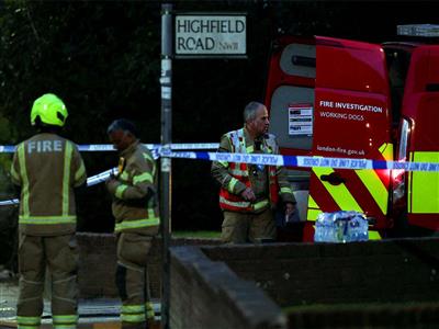London: Four ambulances set on fire in Golders Green, investigation launched