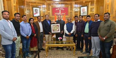 Journalist's delegation from Odisha calls on Governor