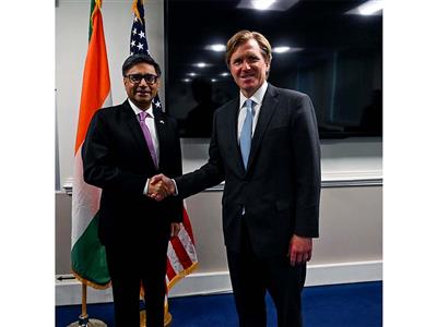 US Under Secretary of War in India, to engage with key senior officials