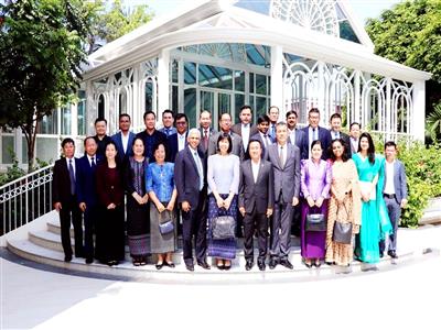 MEA Secy (East) holds talks with ICCR and ITEC Alumni in Cambodia