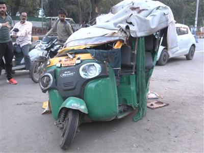 MP: Five dead in Gwalior as speeding car collides with auto-rickshaw