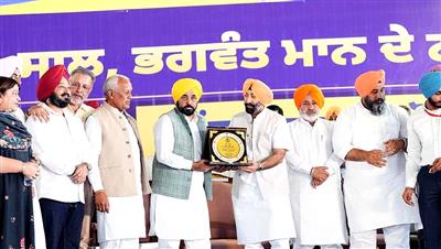 From roads to irrigation, CM Bhagwant Singh Mann launches ₹87 crore development works in Patiala’s Sanaur
