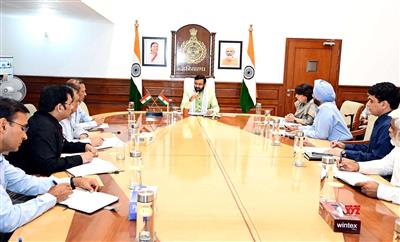 CM chairs key meeting with Health Department, Directs Real-Time Centralised Tracking of Medicines in Government Hospitals