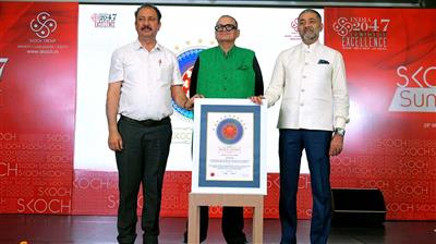 Nauni Varsity Bags SKOCH Award Winner for Silver Category in Horticulture