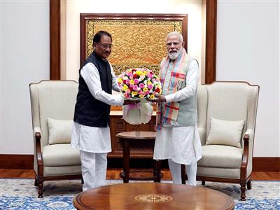 Chhattisgarh CM presents Bastar 2.0 development blueprint to PM Modi