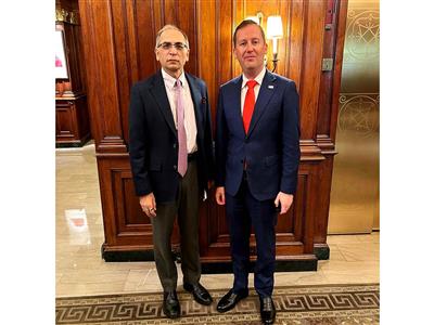 Ambassadors Kwatra, Gor discuss enhancing India-US strategic ties