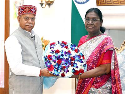 Telangana Governor Shukla calls on Prez Murmu; meets with PM Modi
