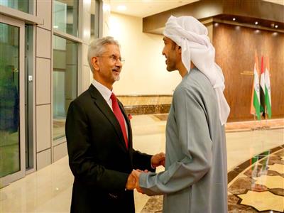Jaishankar thanks UAE counterpart for ensuring Indians' safety, reviews regional developments