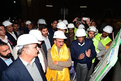 CM reviews progress of Shongtong–Karcham Hydroelectric project, Directs early completion 