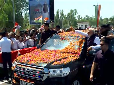PM Modi holds roadshow in Dehradun ahead of Delhi-Dehradun Economic Corridor inauguration