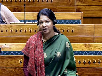DMK's Kanimozhi moves motion in LS opposing three Bills amid row over delimitation