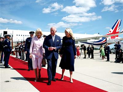 King Charles arrives in DC amid trans-Atlantic tensions, 250th anniversary cheers