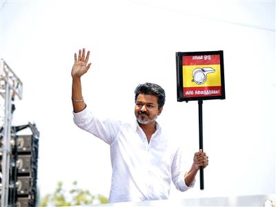 Whistling through Tamil Nadu: Early trends show TVK leading in 73 seats in poll debut