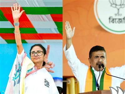 WB: Mamata Banerjee regains narrow lead over Suvendu Adhikari in Bhabanipur after Round 3 of counting