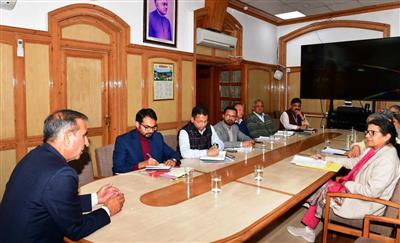 CM chairs review meeting of Health Department