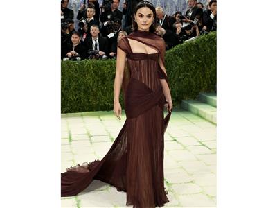 'Riverdale' actress Camila Mendes appears at Met Gala in Manish Malhotra's ensemble