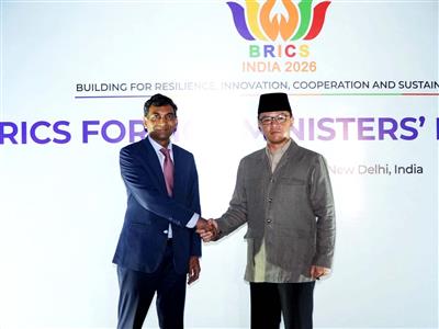 Indonesian FM Sugiono arrives in India for BRICS Foreign Ministers' Meeting