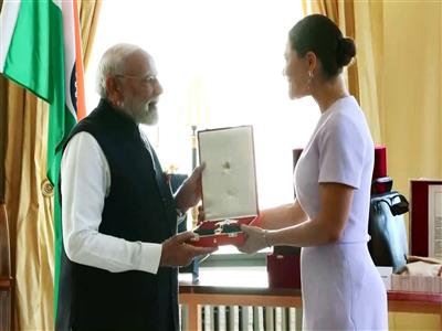 Sweden confers 'Royal Order of Polar Star Commander Grand Cross' upon PM Modi; marks his 31st global honour