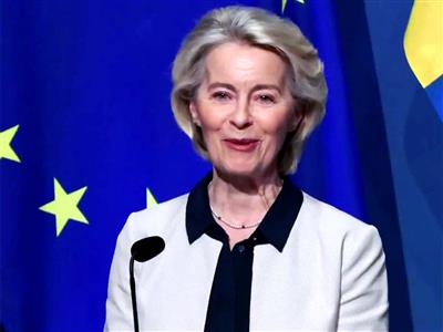 India-EU cooperation can bring stability to an unstable world: EU Commission President Ursula von der Leyen