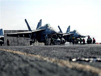 2 US Navy jets collide midair during Idaho air show; All 4 crew members eject safely
