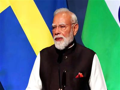 PM Modi conferred with Sweden's 'Order of the Polar Star', calls it 
